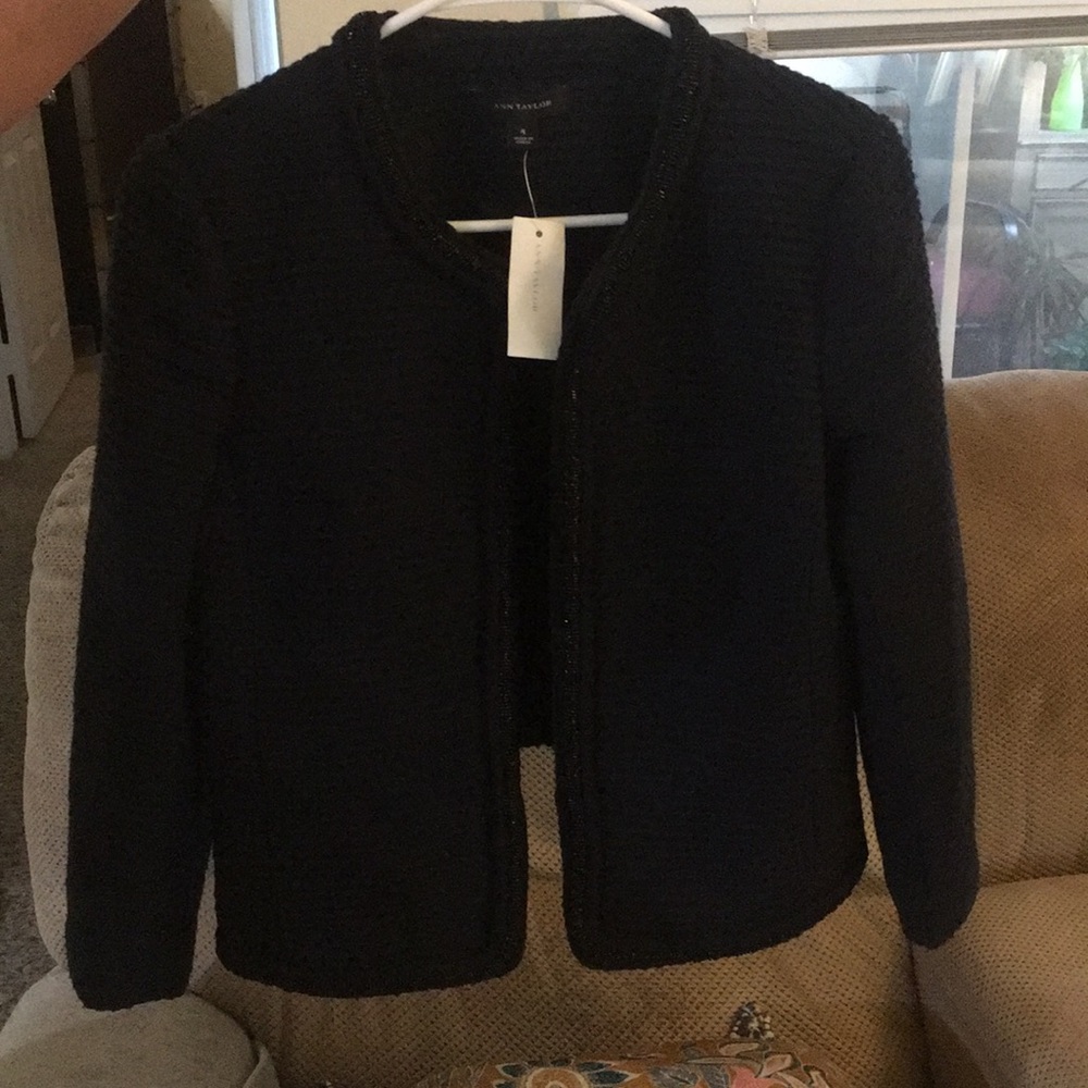 ANN TAYLOR Black Coat